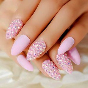 Luxury Glue On Nails With Strong Glue